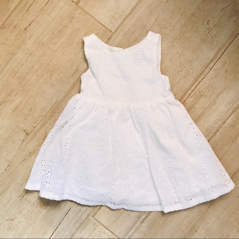 Old Navy White Eyelet Dress